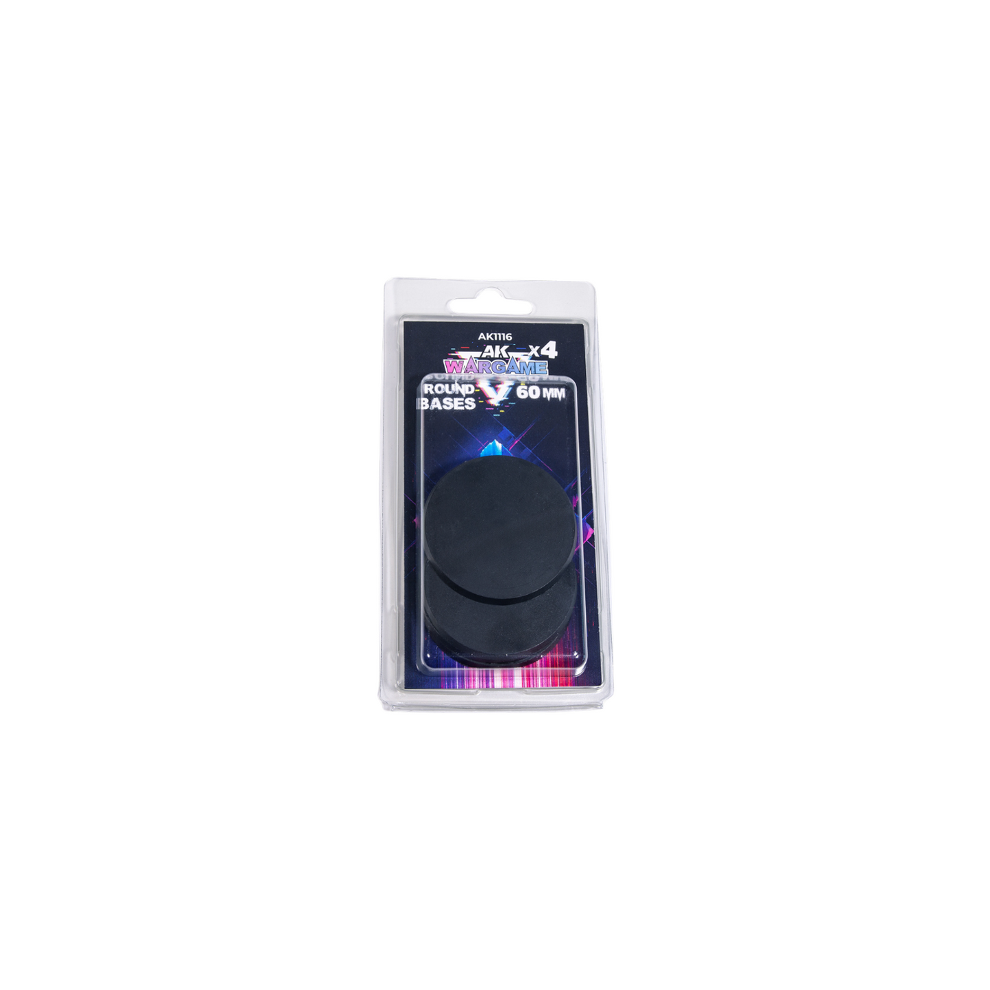 4x Round Base 60mm AK Interactive