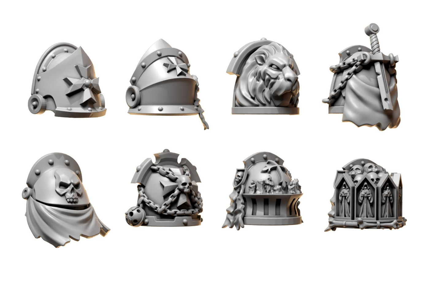 8x Schulterpanzer A Eternal Pilgrims