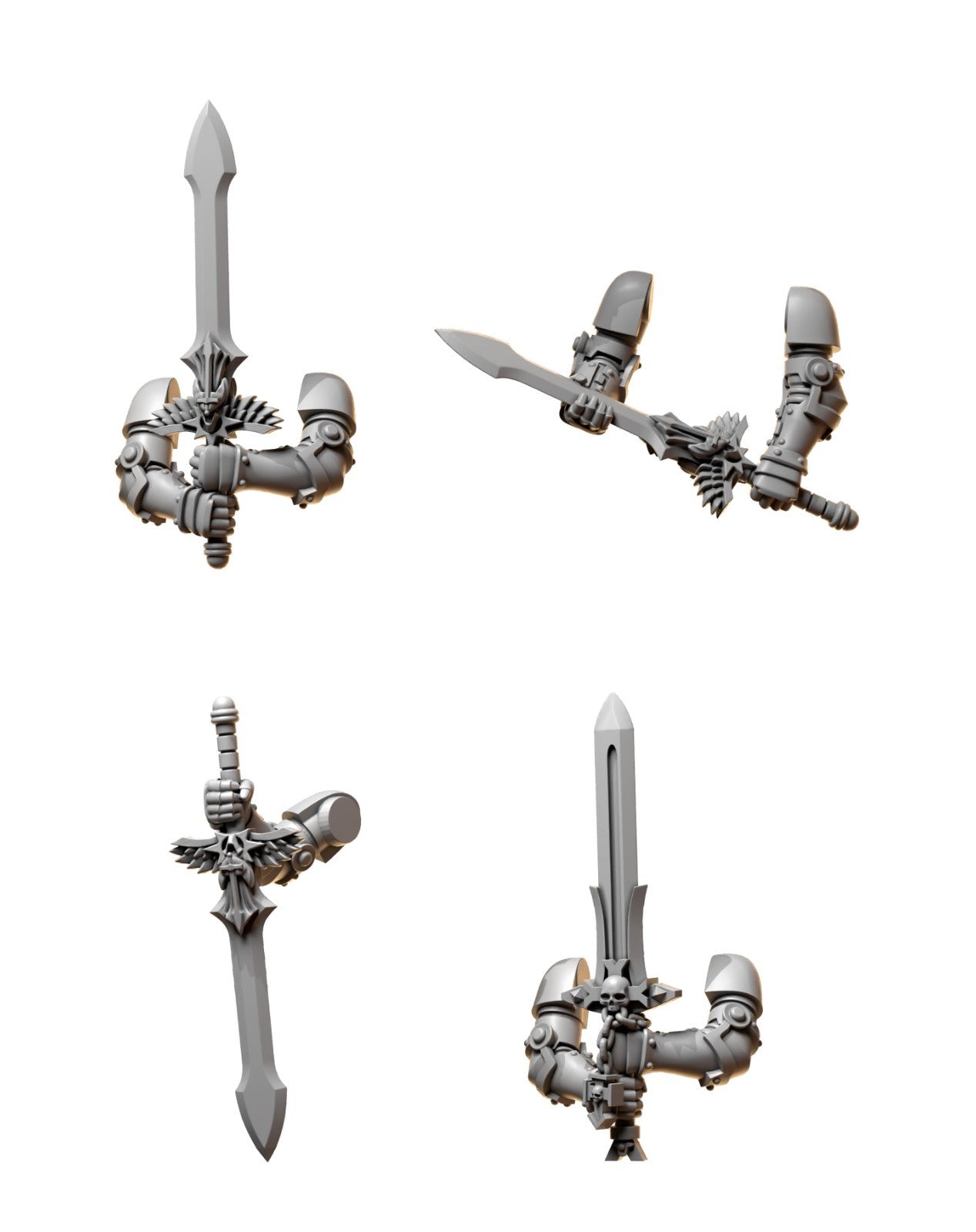 4x Zweihandschwert Eternal Pilgrims