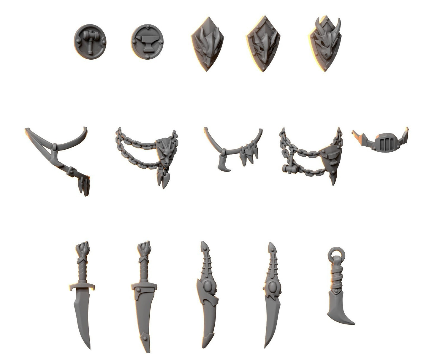 15x Accessoires Anvil Wardens