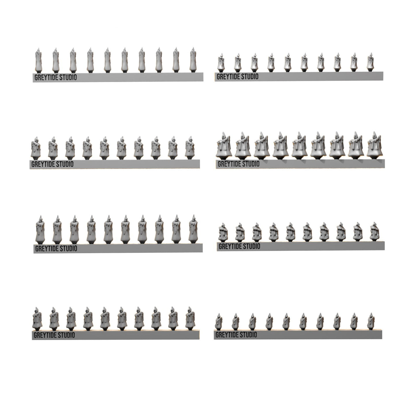 80x Kerzen Eternal Pilgrims