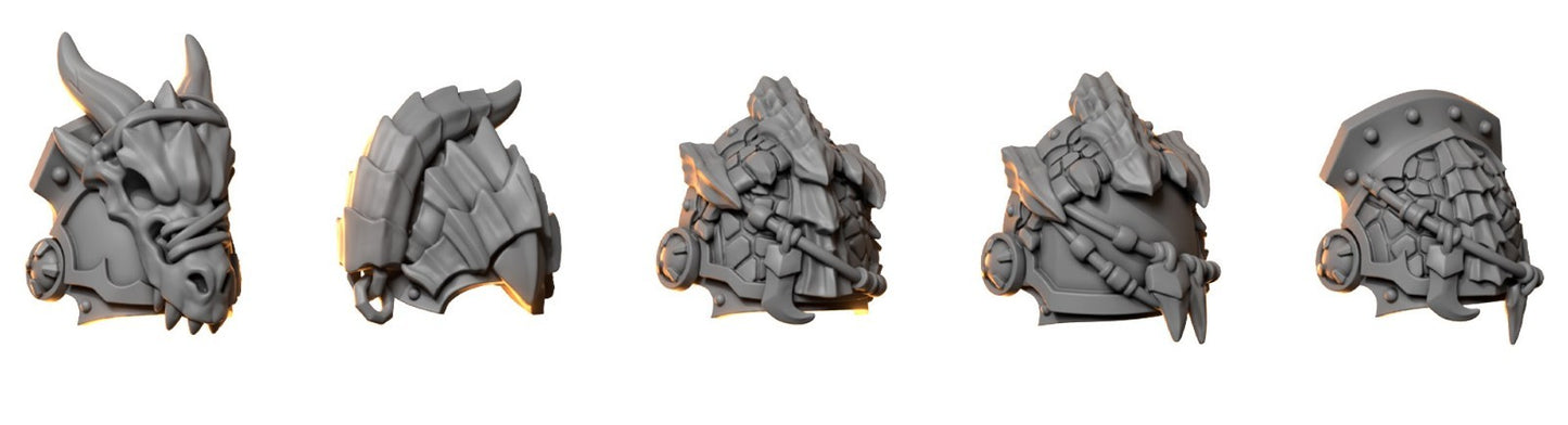 5x Schulterpanzer A Anvil Wardens