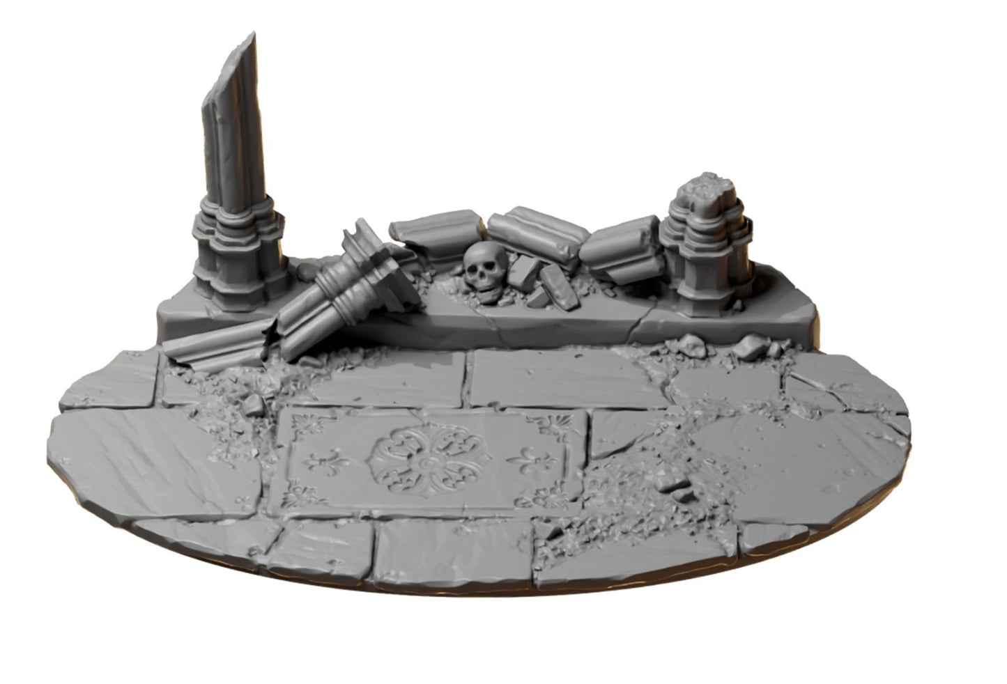 90x50mm Topper Baseaufsatz A Eternal Pilgrims