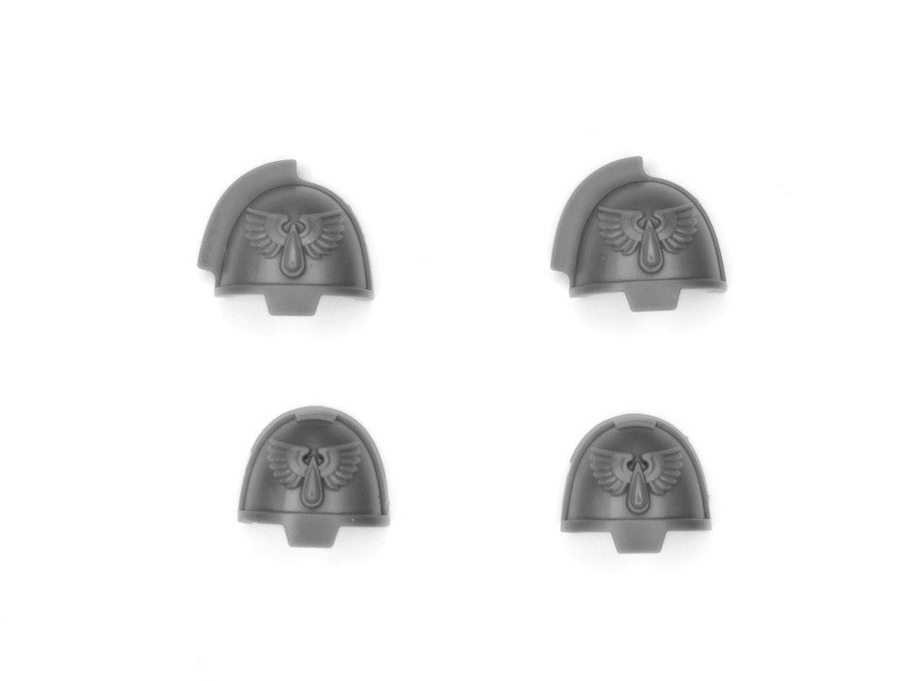 4x Schulterpanzer Blood Angels Upgradeset B3152