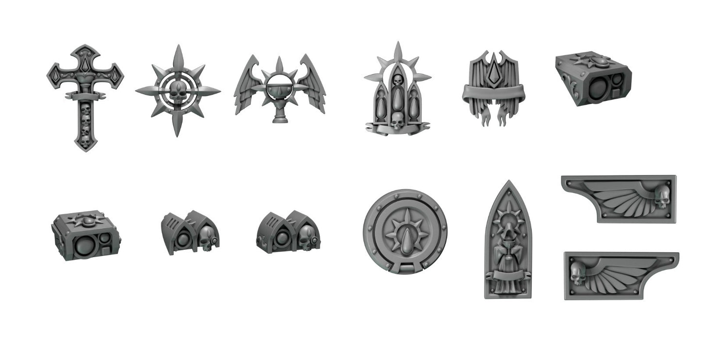 13x Fahrzeugbits Crimson Lords