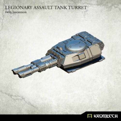 Legionary Assault Tank Turret: Twin Lascannon Kromlech Bitz KRCB041