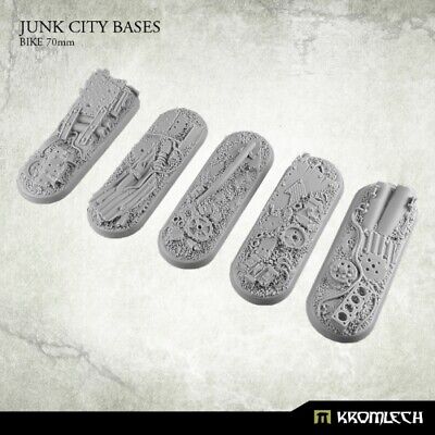 5x Junk City Bike 70x25 mm Base Kromlech Bitz KRRB043