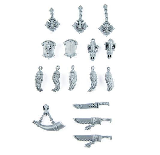 16x Zubehör Accessoires Wolf Guard Terminators B0451