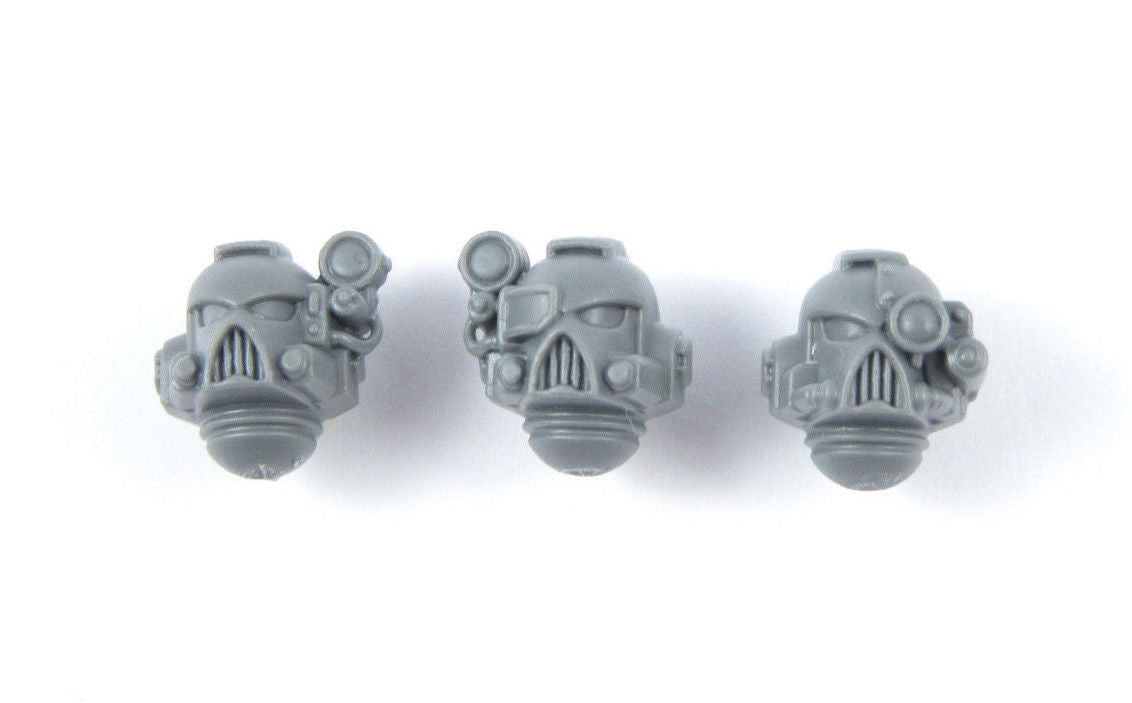 3x Kopf/Helm Devastator Squad B0465