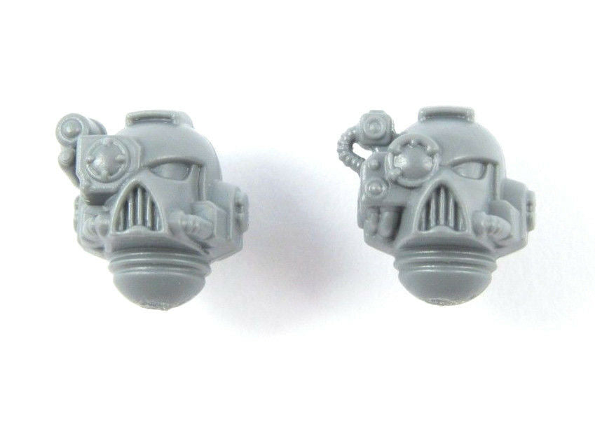 2x Kopf/Helm Devastator Squad B0470