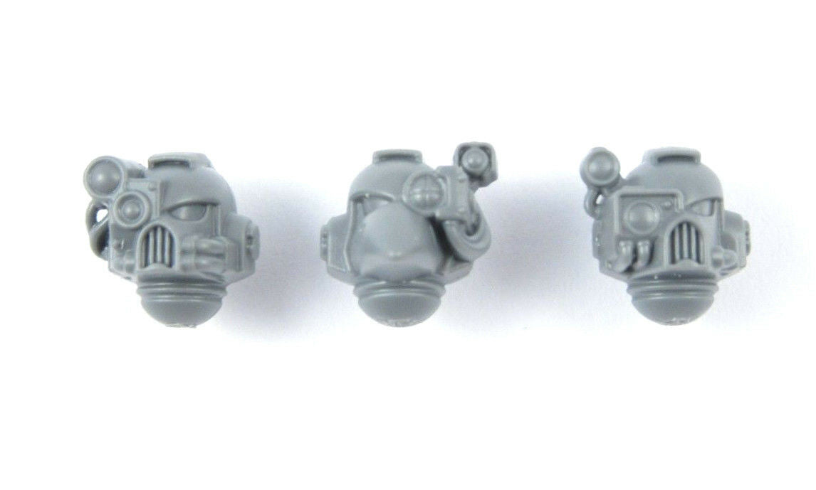 3x Kopf/Helm Devastator Squad B0471
