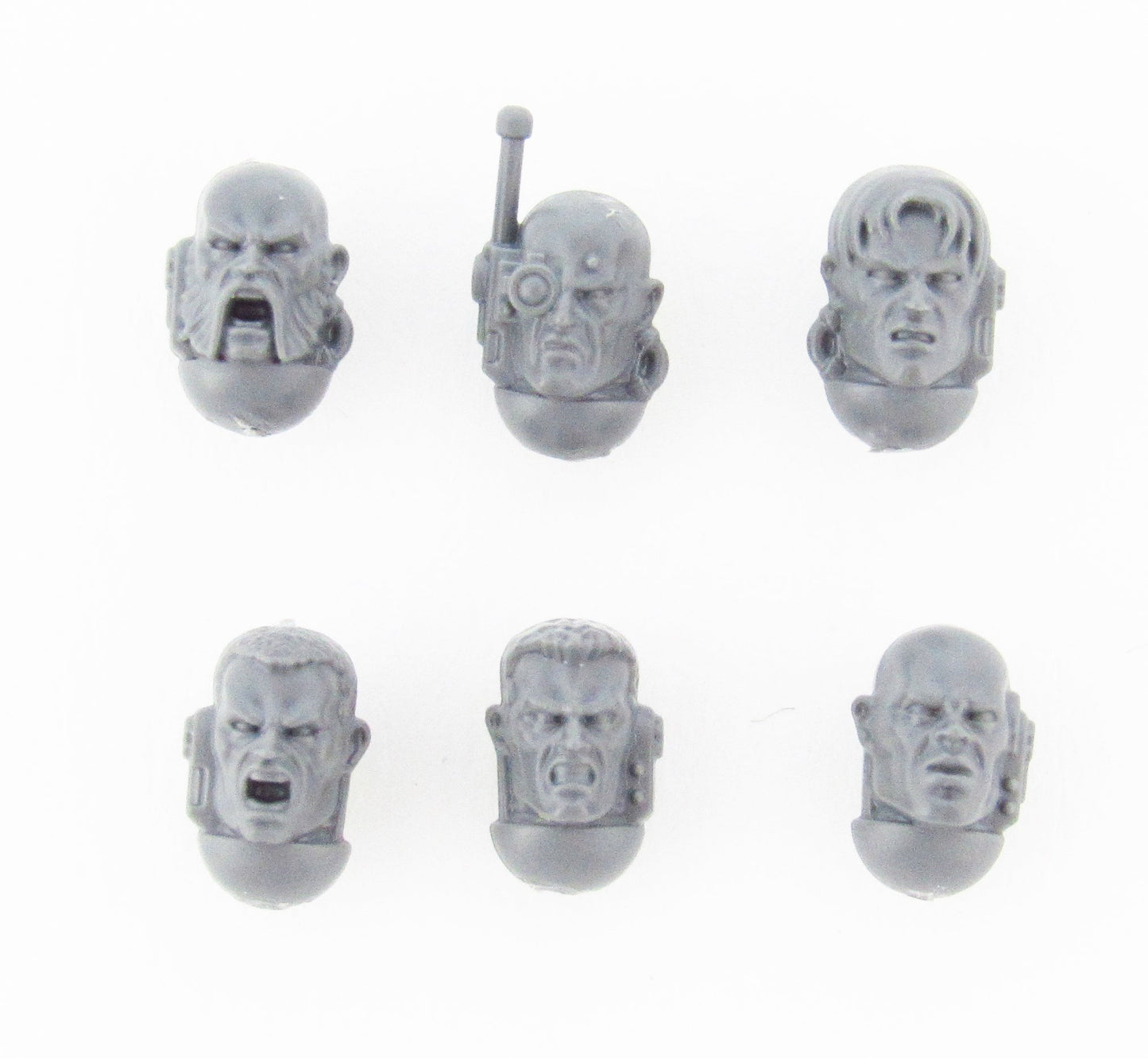 6x Head/Helm Deathwatch Veterans B1584