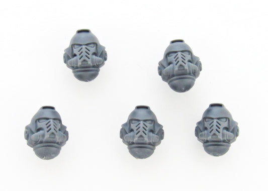 5x Kopf/Helm Primaris Intercessors B1944