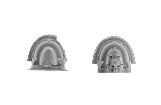2x Shoulder Pad Chaos Space Marines Legionaries B2194