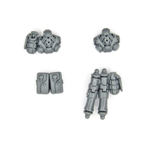 4x Zubehör Maske Granate Legion MKVI Tactical Squad B2335