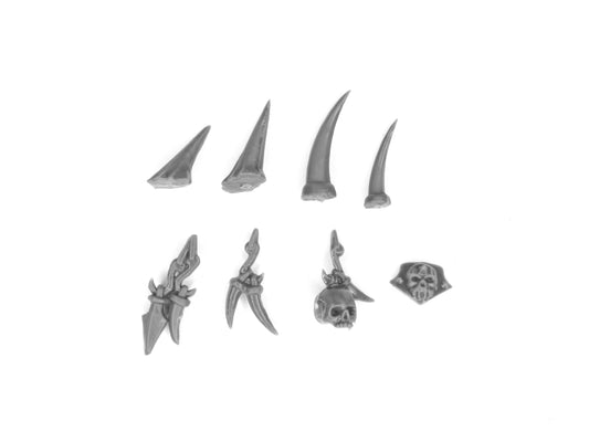 8x Accessories Spike Terminator Lord / Sorcerer B2477