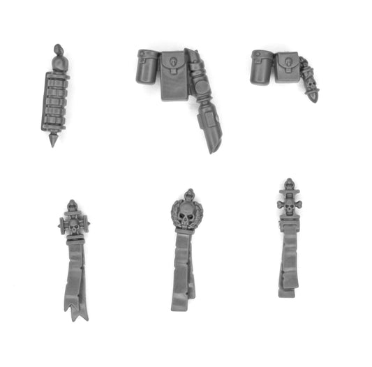 6x Zubehör Taschen Siegel Sternguard Veteran Squad B2776