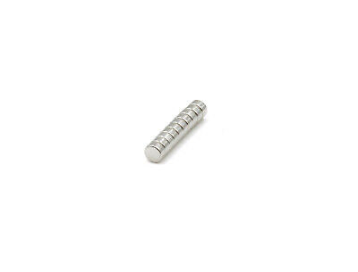 10x Neodym Magnet Rund 2x1 mm