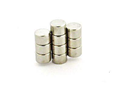 10x Neodym Magnet Rund 3x2 mm