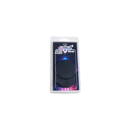 4x Round Base 60mm AK Interactive