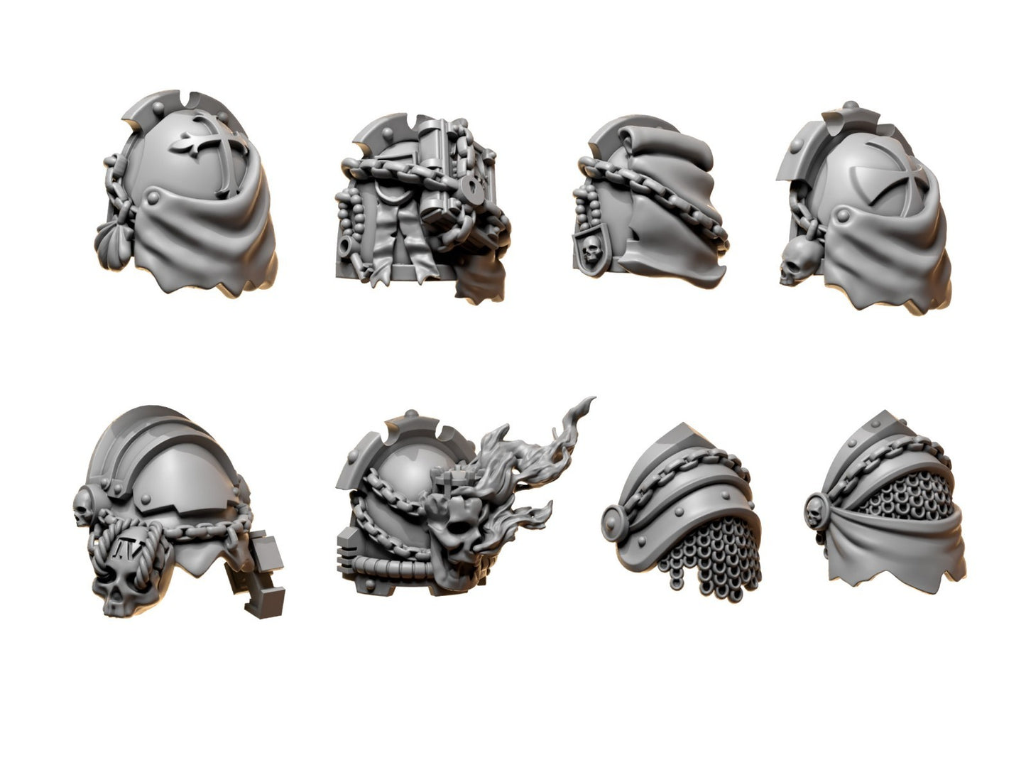 8x Schulterpanzer C Eternal Pilgrims