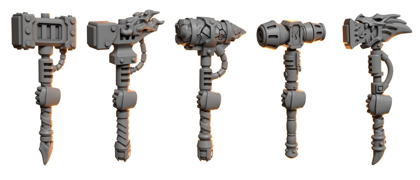 5x Hammer linkshändig Anvil Wardens