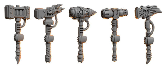 5x Hammer linkshändig Anvil Wardens
