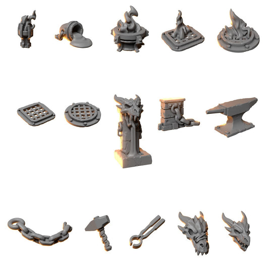 15x Basegestaltung Anvil Wardens