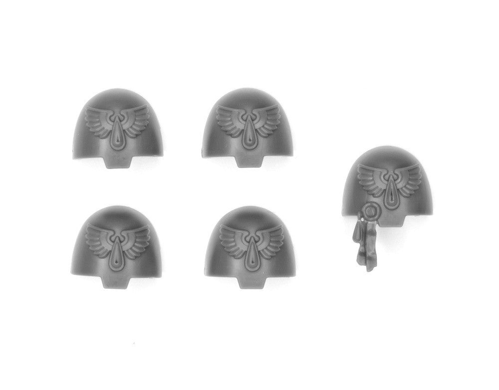 5x Terminator-Schulterpanzer Blood Angels Upgradeset B3156