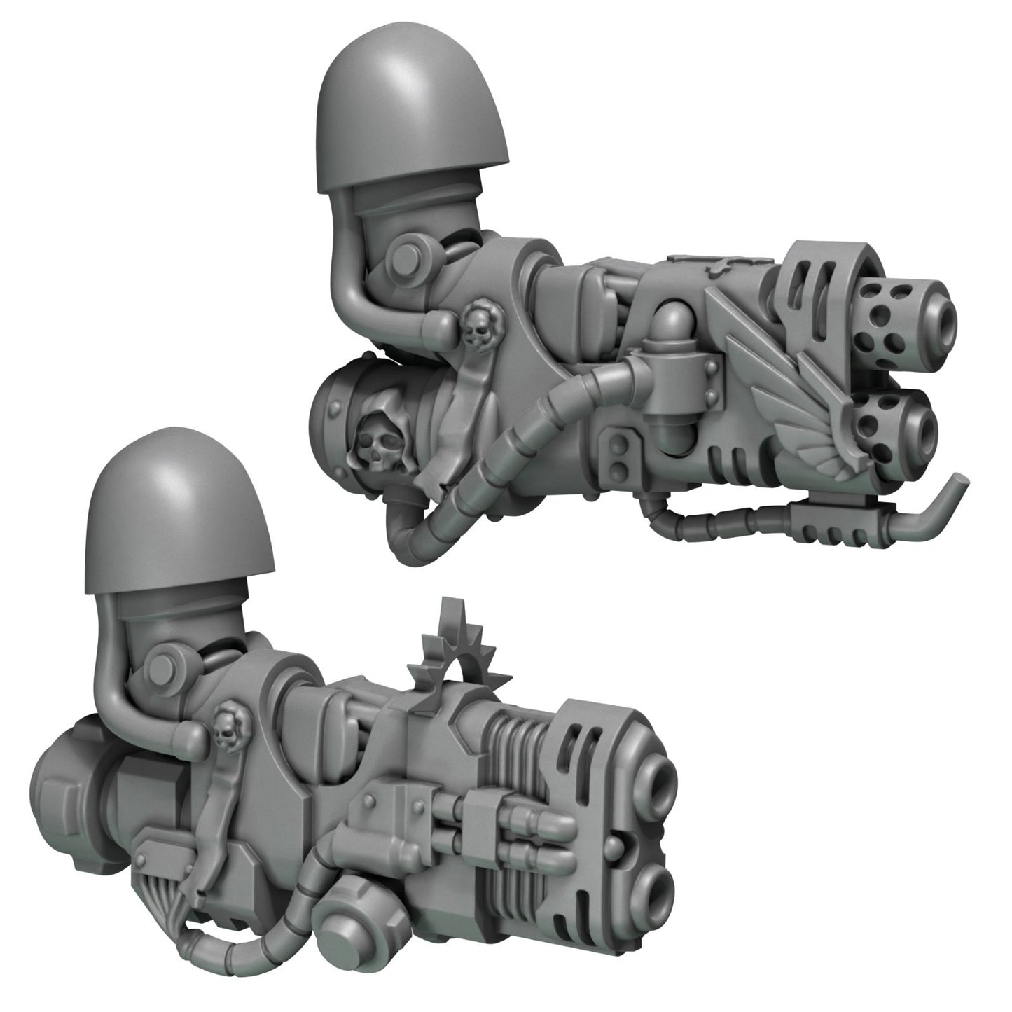 2x Schwere Flammenwerfer für Massive Rüstungen Eternal Pilgrims