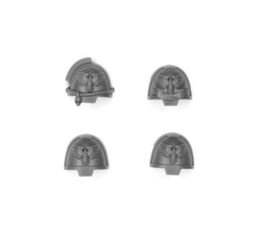 4x Schulterpanzer Blood Angels Upgradeset B3153