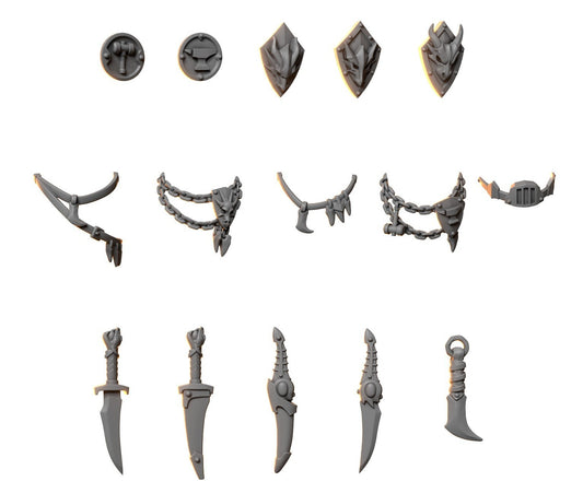 15x Accessoires Anvil Wardens