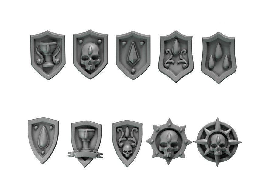 10x Schulterschild Crimson Lords