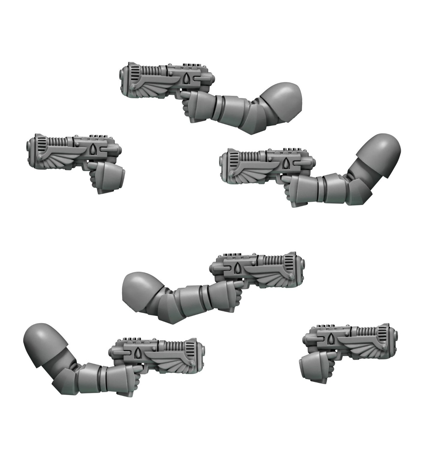6x Plasmapistole Crimson Lords