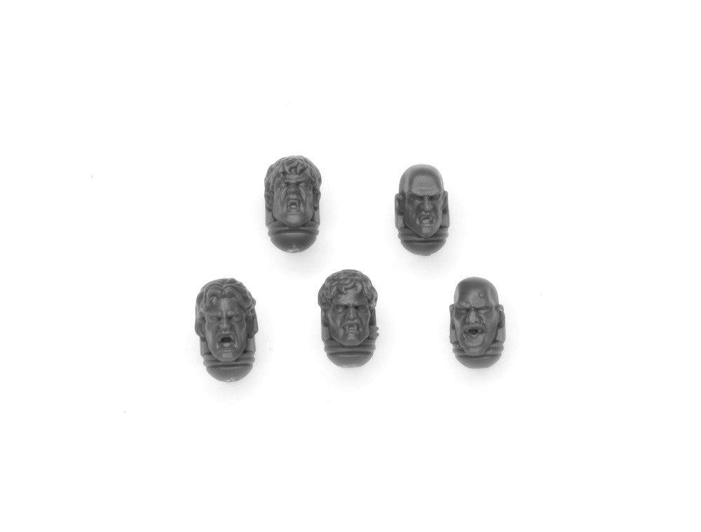 5x Kopf Blood Angels Upgradeset B3151