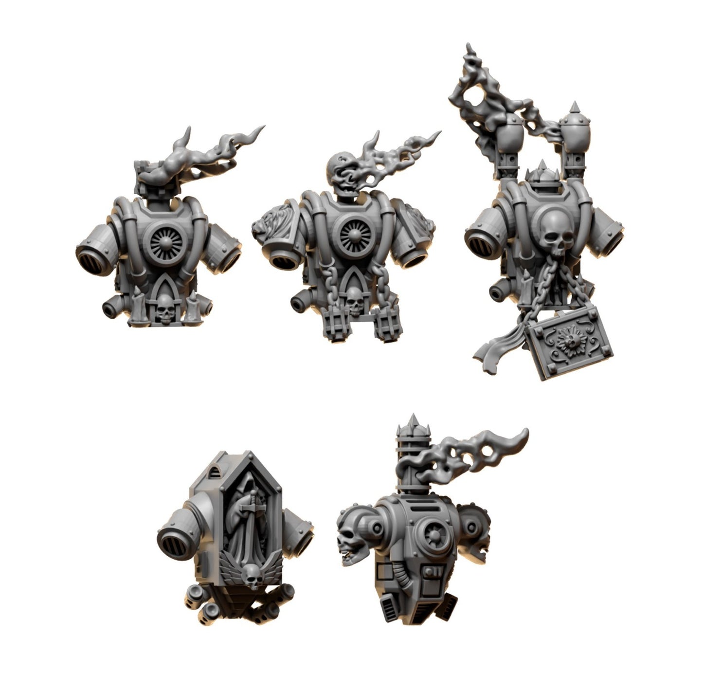 5x Rückenmodule B Eternal Pilgrims