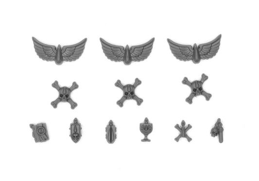 12x Symbol Blood Angels Upgradeset B3159