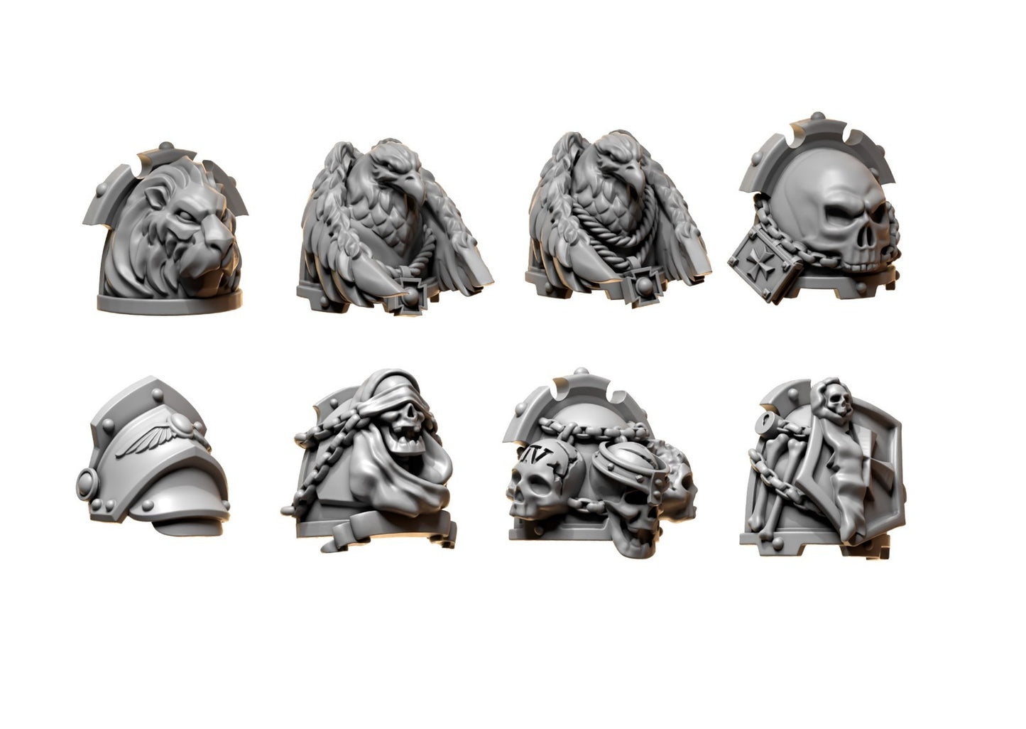 8x Schulterpanzer B Eternal Pilgrims