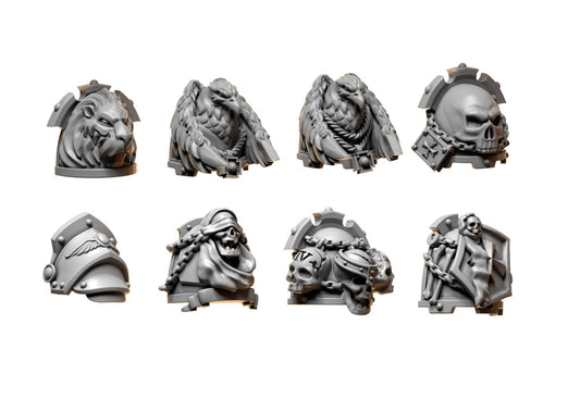 8x Schulterpanzer B Eternal Pilgrims
