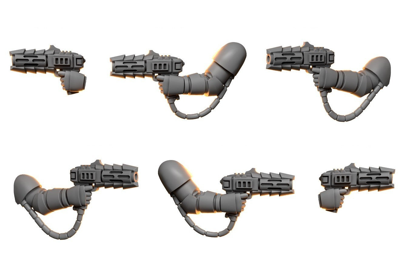 6x Höllenfeuerpistole Anvil Wardens