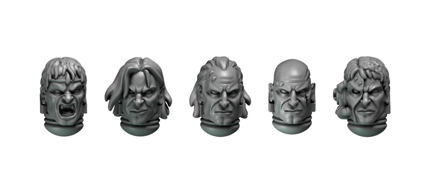 5x Kopf A Crimson Lords