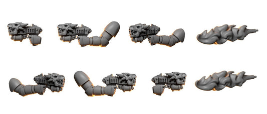6x Flammenpistole 2x Flamme Anvil Wardens