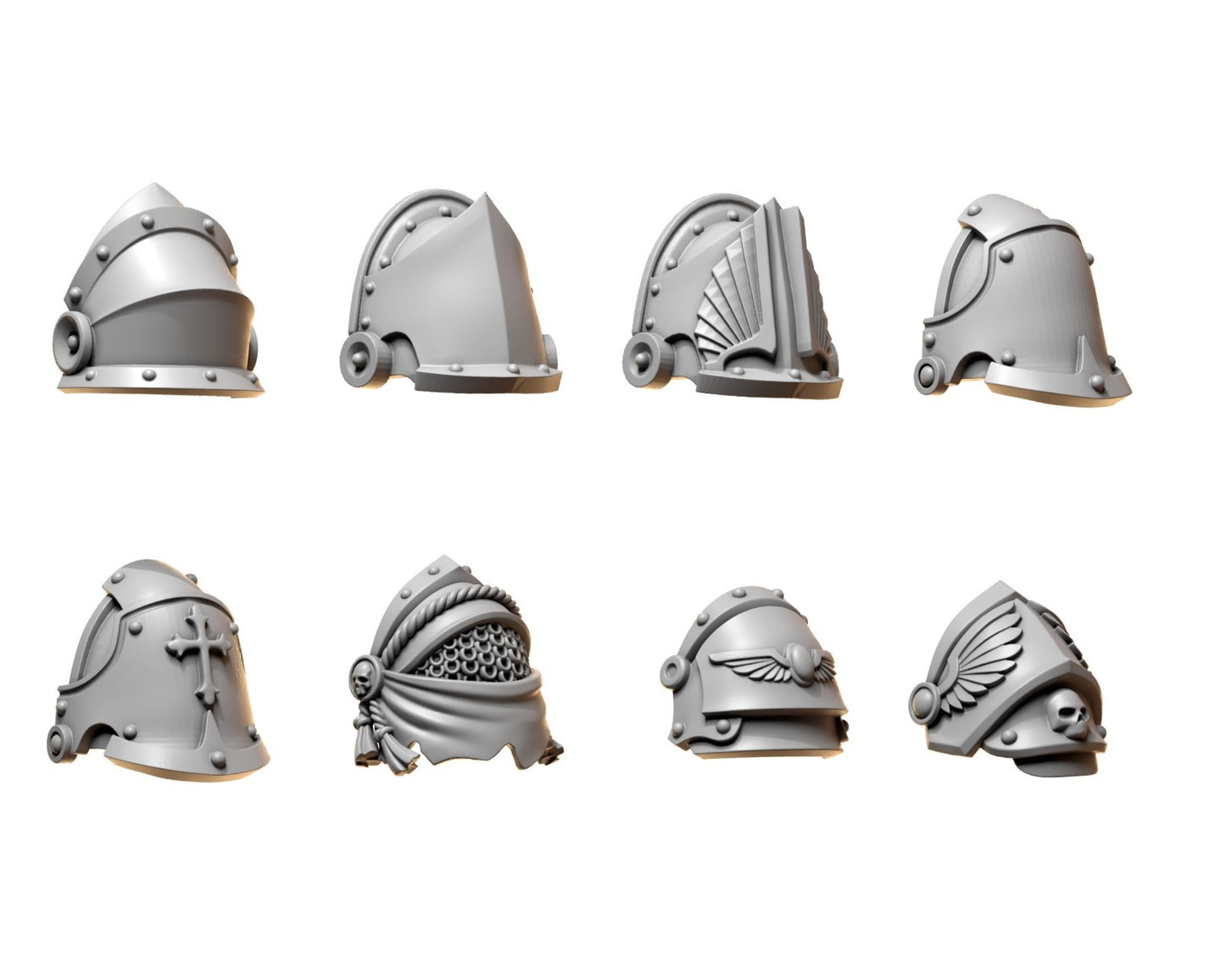 8x Schulterpanzer D Eternal Pilgrims