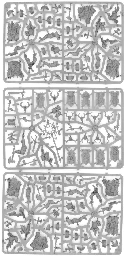 8x Chaoskrieger Chaos Warriors The Old World Grundset