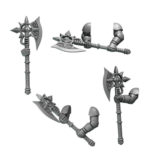 4x Zweihandaxt Crimson Lords