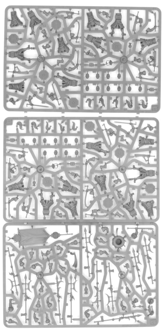10x Jadekrieger Cathay The Old World Grundset