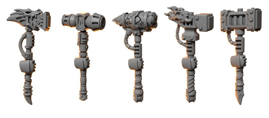 5x Hammer rechtshändig Anvil Wardens