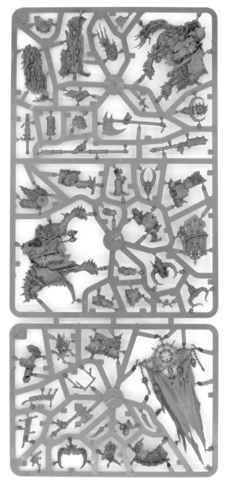 2x Aufstrebender Champion Chaos Warriors The Old World Grundset