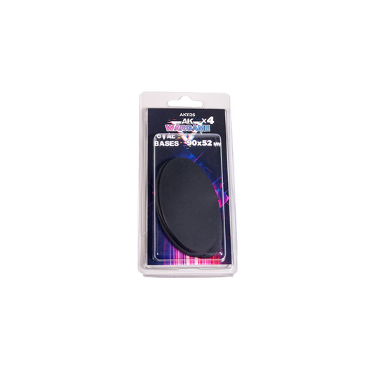 4x Oval Base 90x52 AK Interactive
