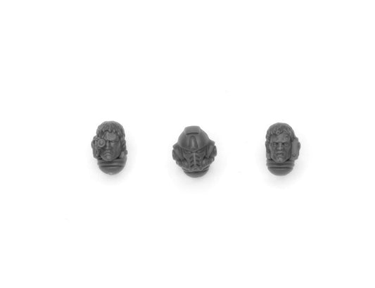 3x Kopf/Helm Blood Angels Upgradeset B3150